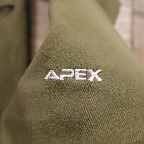 The North Face Apex Softshell Jacket Men’s Medium Olive Green - Picture 6 of 14